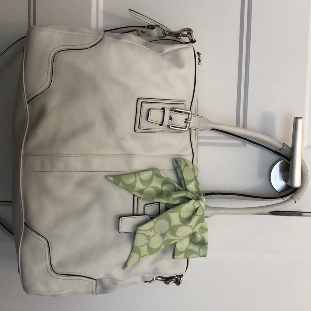 Coach leather bag